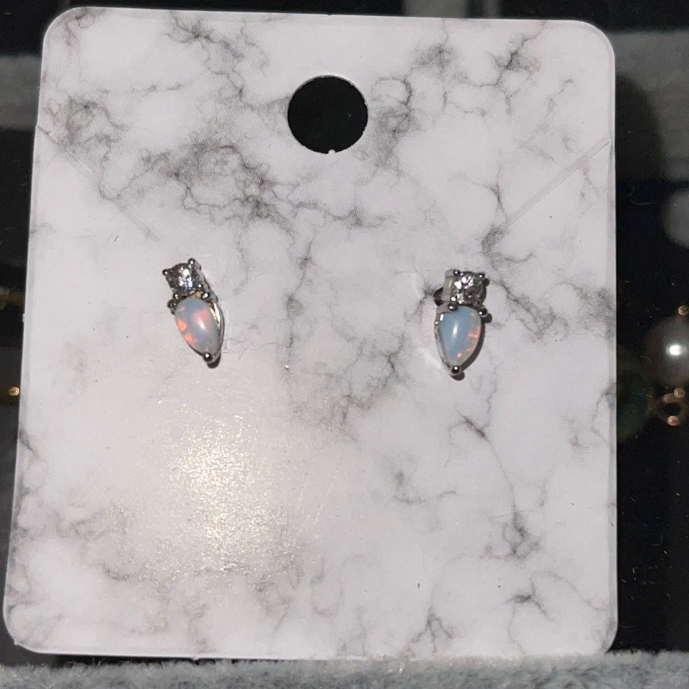 Blue studs